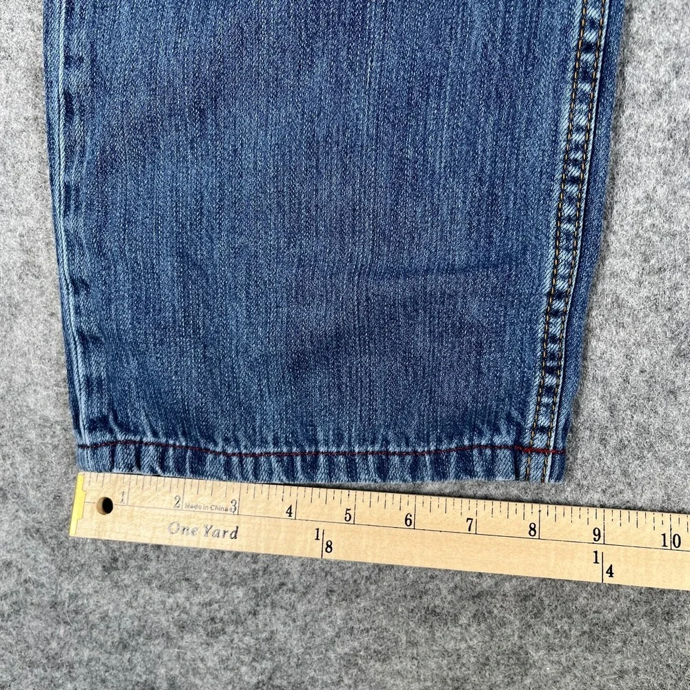 Tommy Bahama Jeans Mens 34x34 (34x29)‎ Blue Relaxed Fit Straight Leg Denim Pants